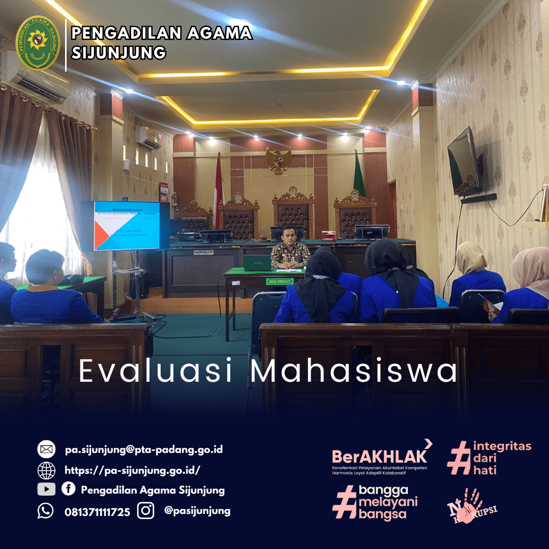 Evaluasi Mahasiswa Magang